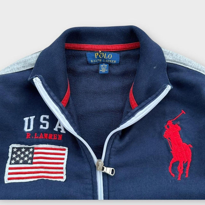 Sudadera Ralph Lauren Big Pony - talla mediana para mujer