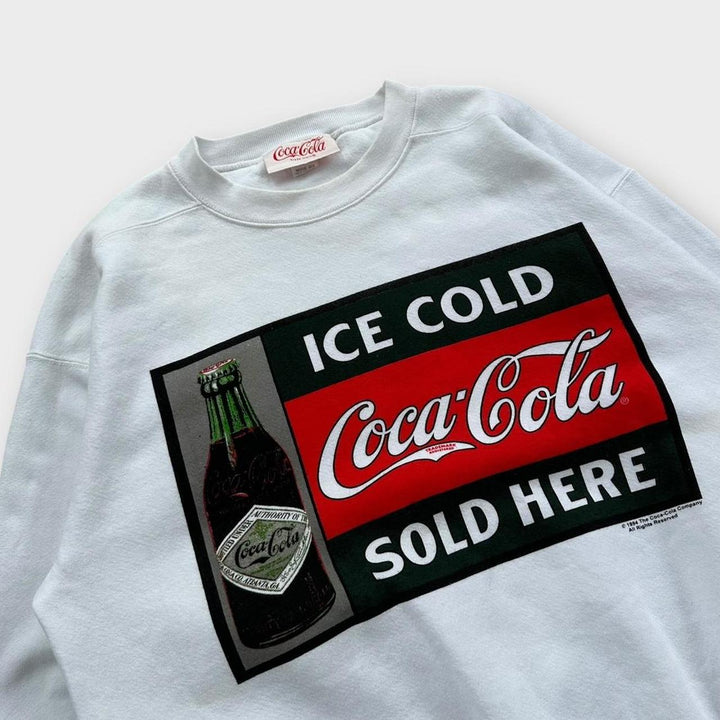 Sudadera vintage de Coca Cola - grande