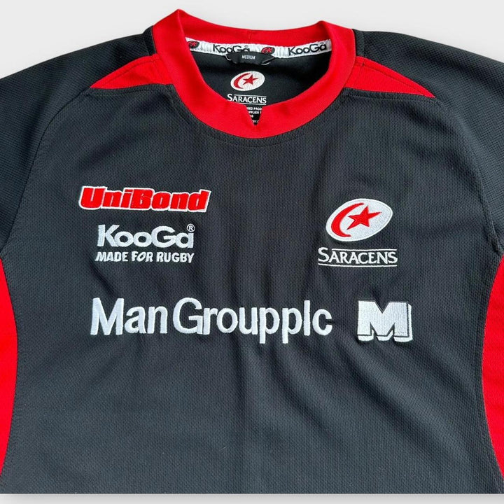 Top de rugby sarracenos vintage - mediano