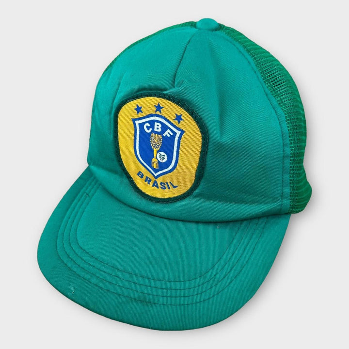 Gorra de fútbol de Brasil de los años 90 - talla única