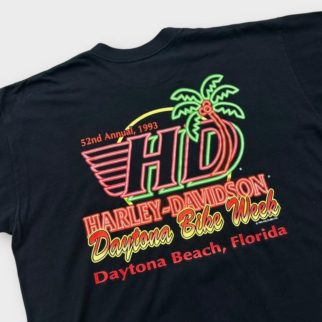 Camiseta gráfica vintage Harley Davidson - XL