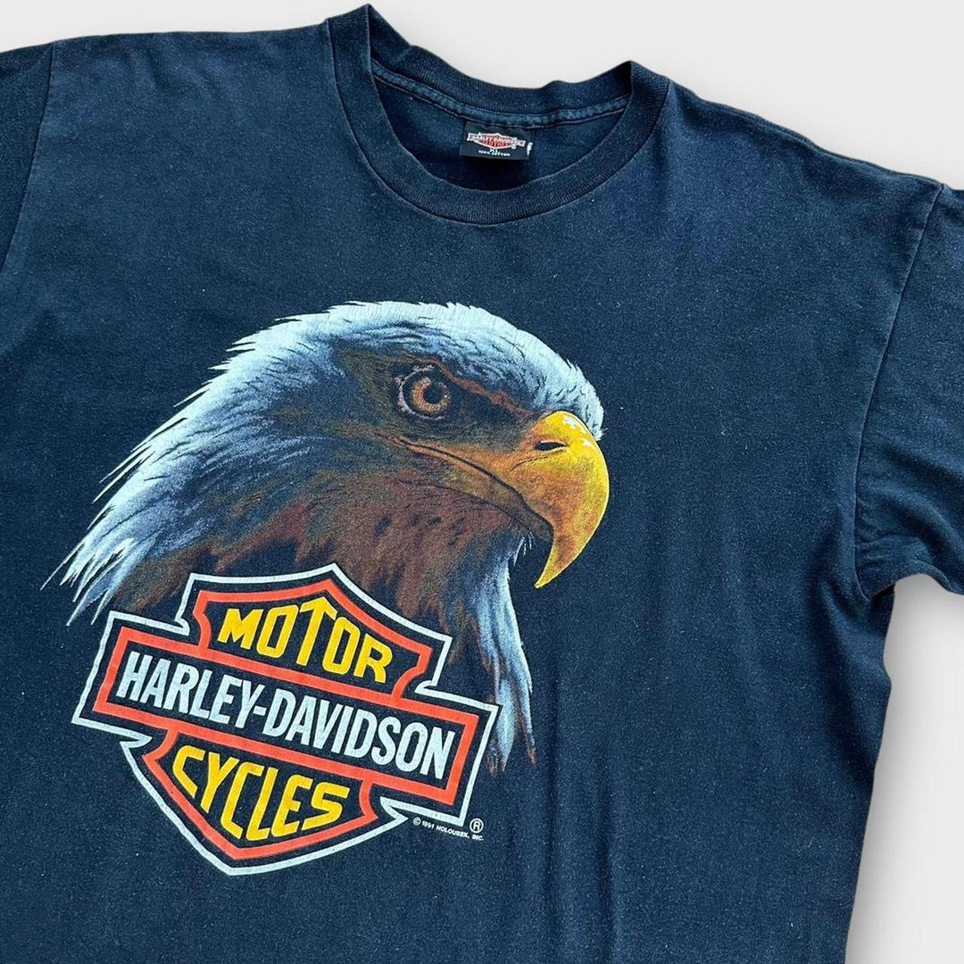 Camiseta gráfica vintage Harley Davidson - XL