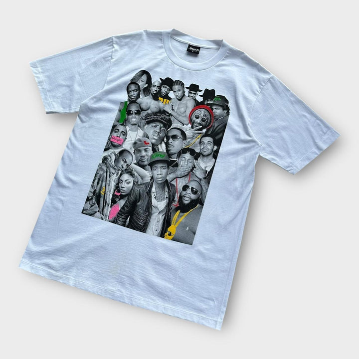 Camiseta gráfica Y2K Hip-hop - XL