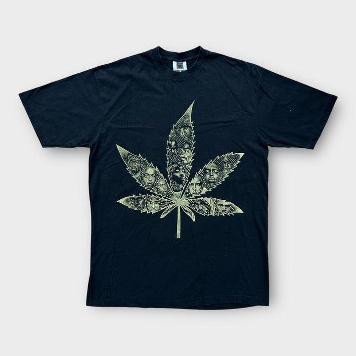 Camiseta con gráfico Vintage Hip-Hop - XL (holgada)