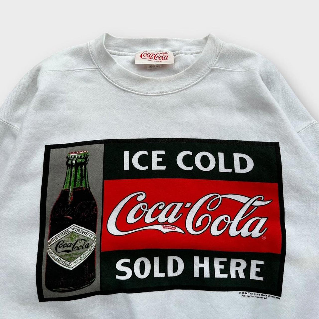 Sudadera vintage de Coca Cola - grande