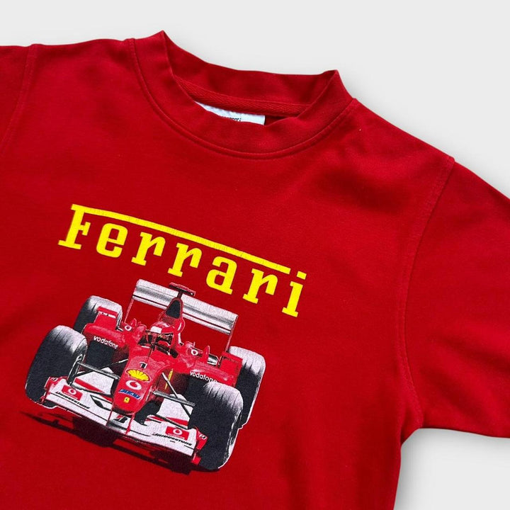 Camiseta Ferrari Y2K - talla mediana para mujer