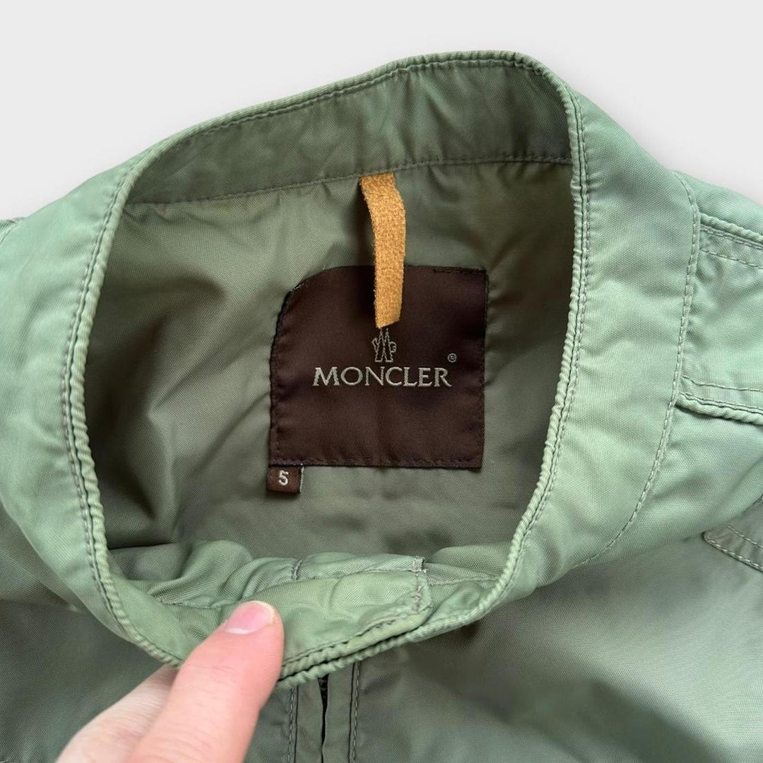 Chaqueta motera Moncler - talla 5 (XL para mujer)