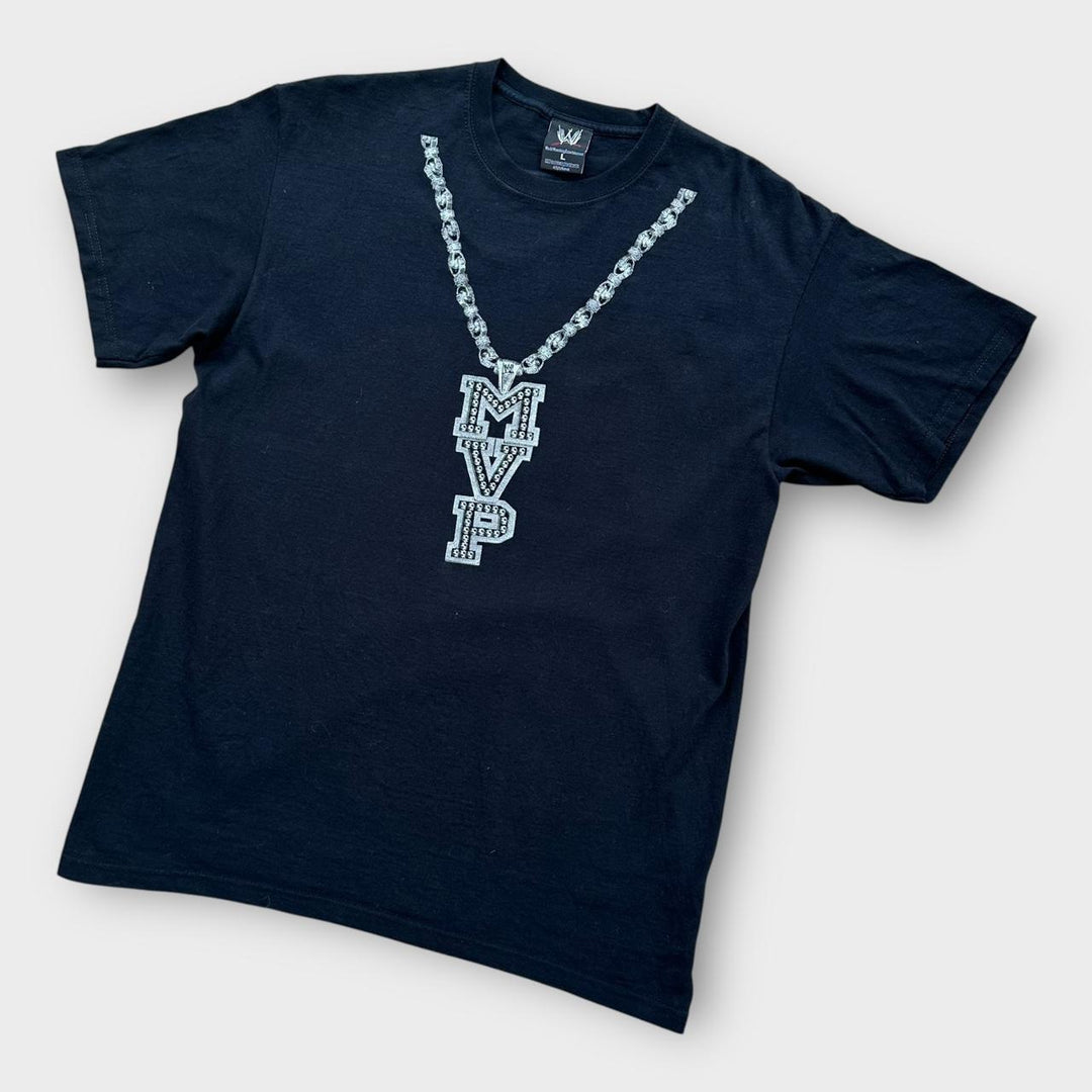 Camiseta de lucha libre WWE MVP - grande