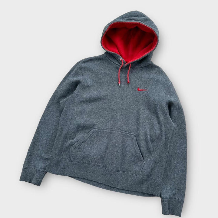 Sudadera con capucha y logo en gris - Mediano de Nike