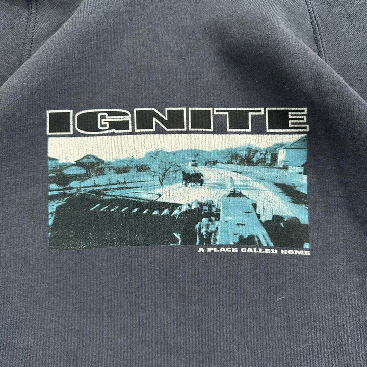 Sudadera con capucha merchandising de la banda Ignite - Mediana