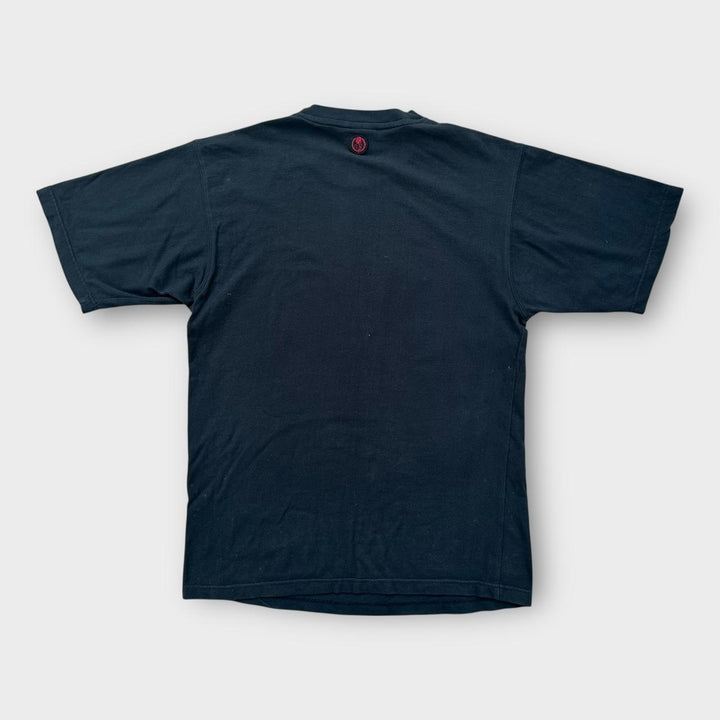 Camiseta gráfica de hip hop Y2K - mediana (se adapta como grande)