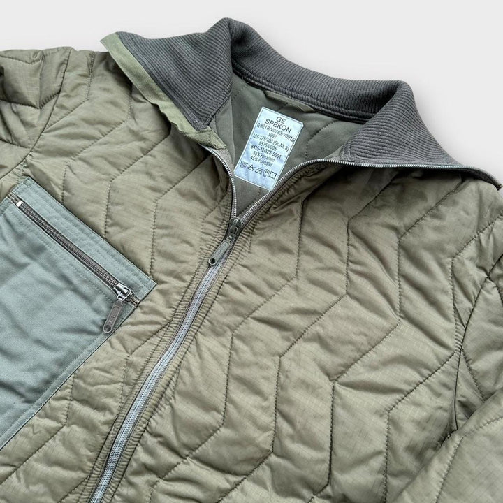 Chaqueta de forro militar alemana vintage - mediana