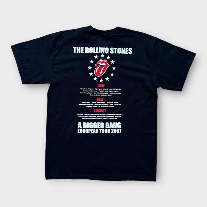 Camiseta vintage de la banda Rolling Stones - Grande
