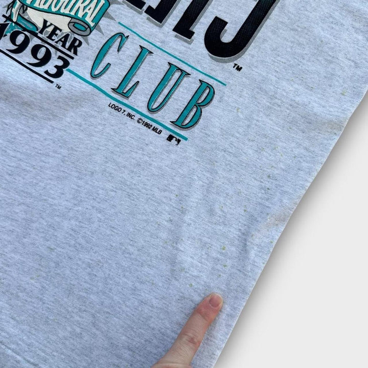 Camiseta gráfica vintage de los marlins de Florida - XL