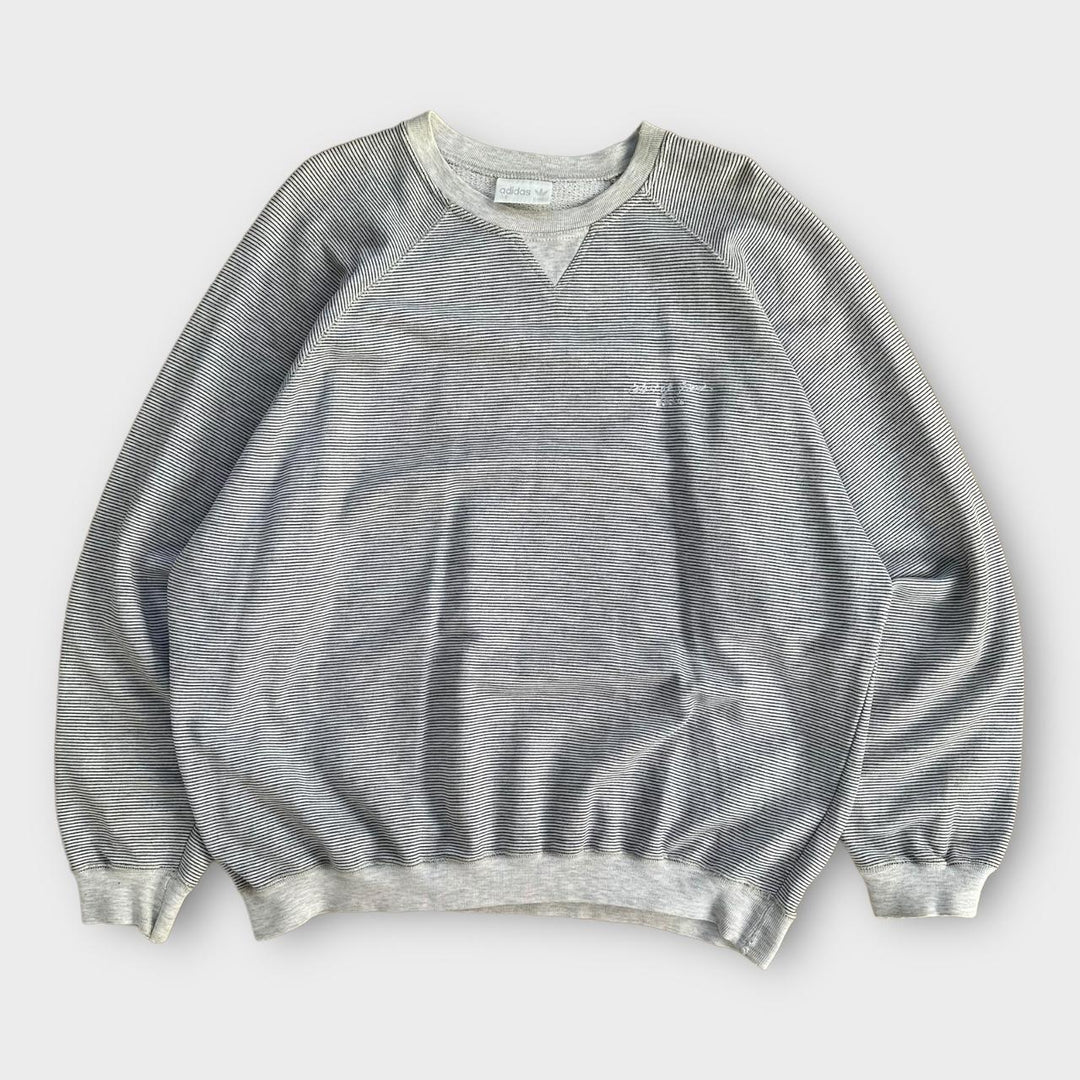 Sudadera adidas a rayas - grande