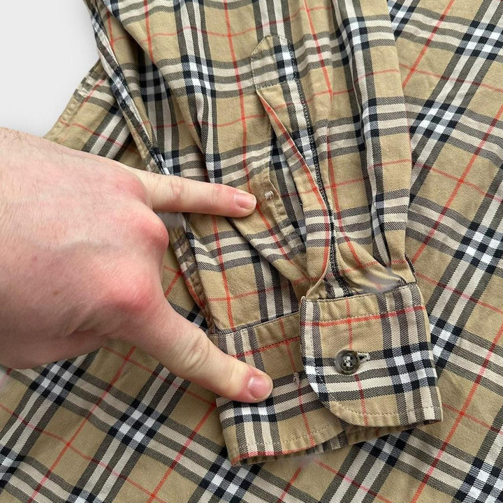 Camisa a cuadros Burberry Nova - XXL