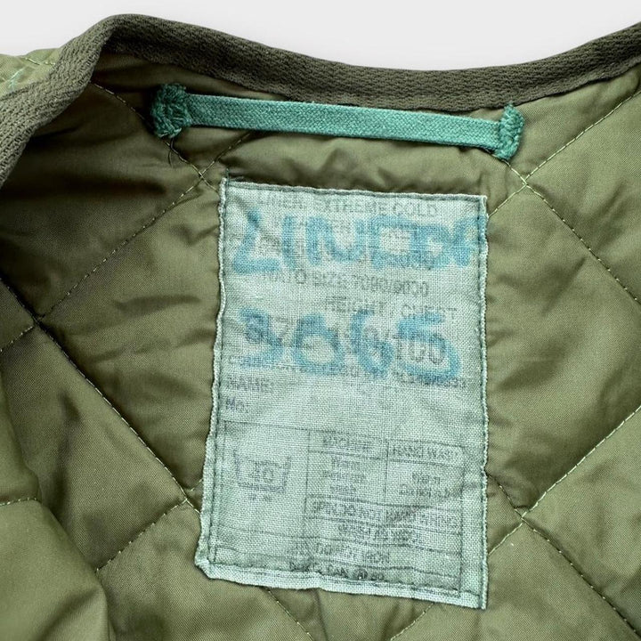 Chaqueta militar con forro - mediana