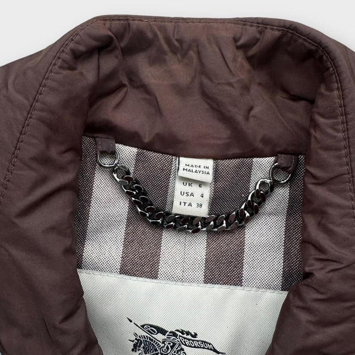 Gabardina vintage de nailon Burberry - UK6