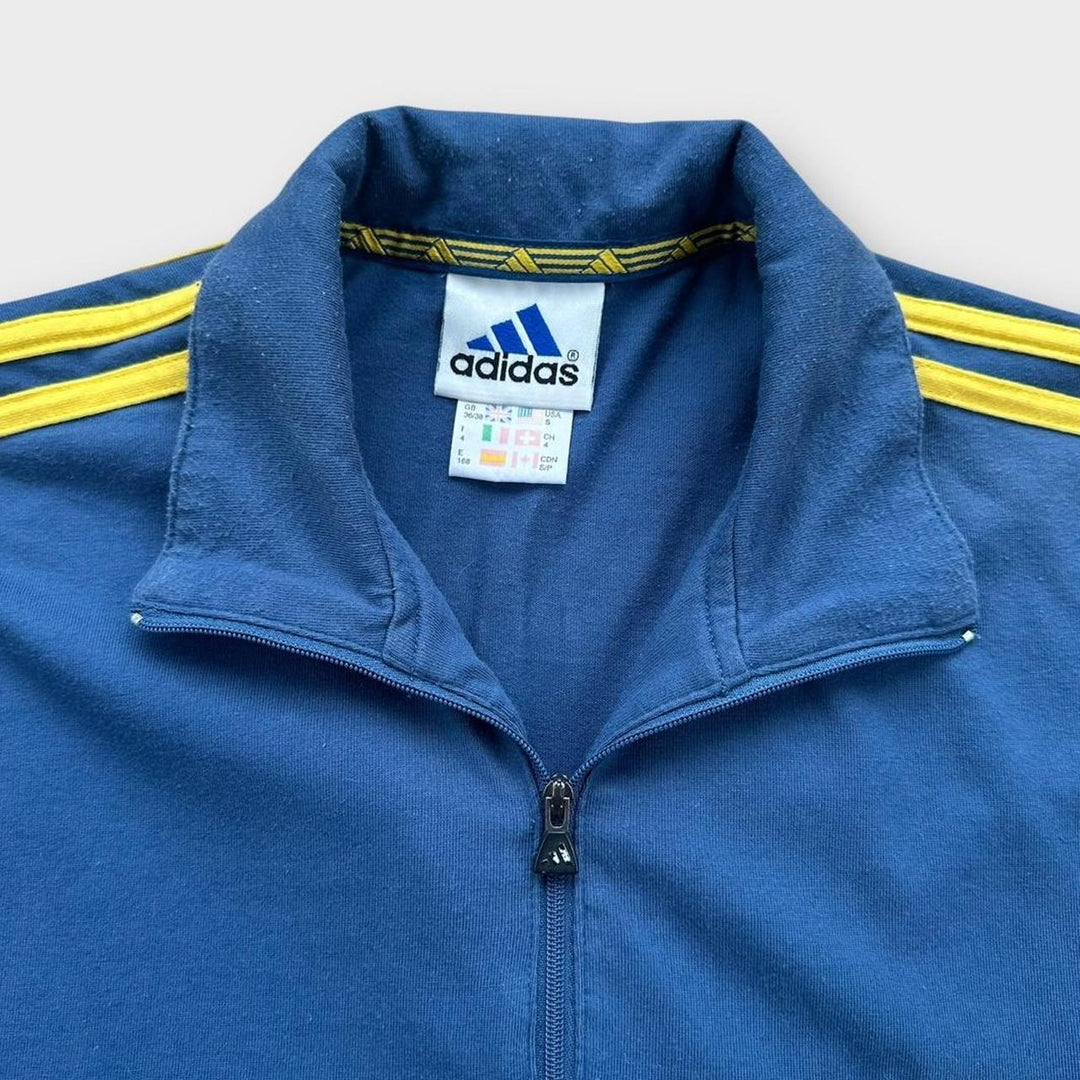 Sudadera Adidas con cremallera de un cuarto - pequeña
