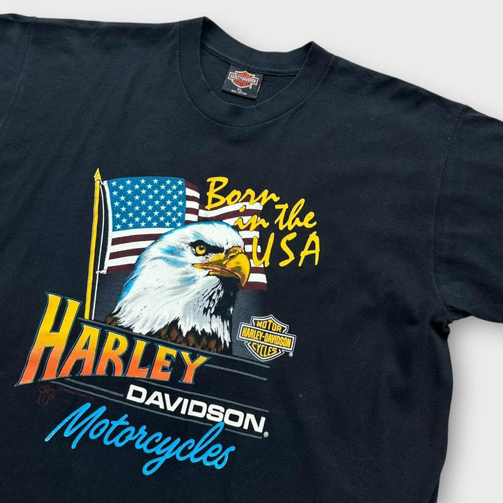 Camiseta gráfica vintage Harley Davidson - XL