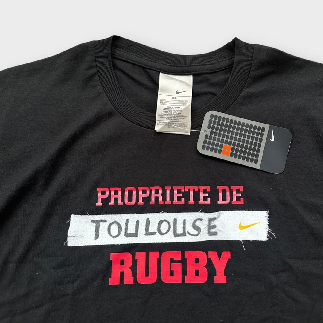 Camiseta vintage Toulouse Rugby - XL