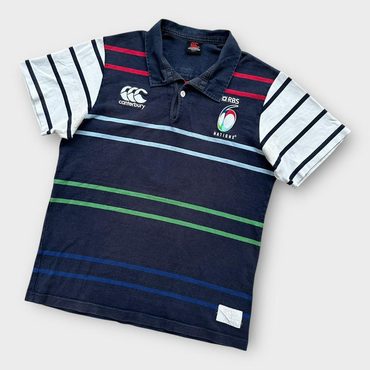 Camiseta de rugby Canterbury Six Nations - niños grandes (queda como un pequeño)