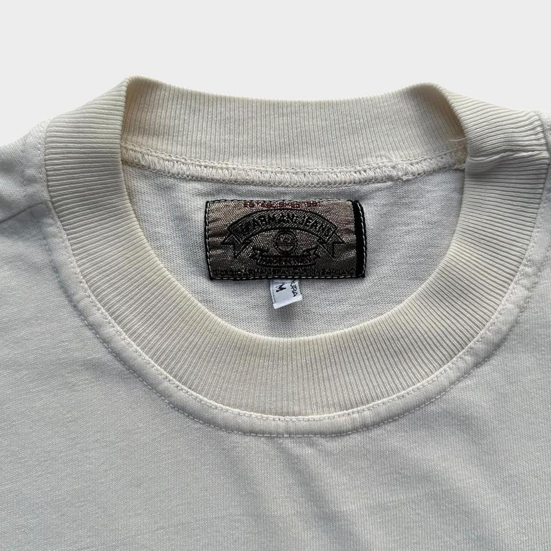 Camiseta gráfica vintage Armani jeans - mediana