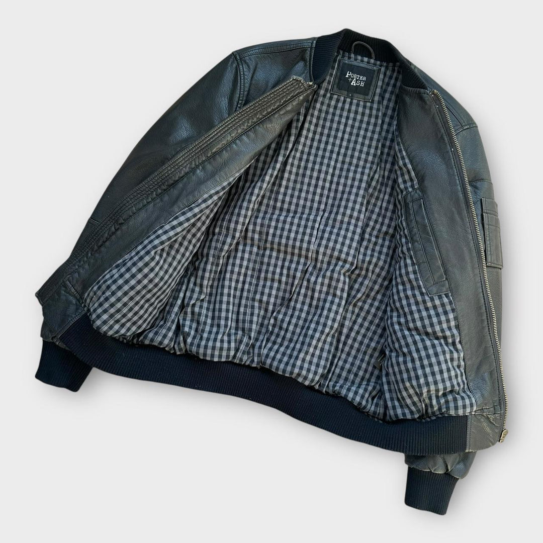 Chaqueta de cuero Porter y Ash - pequeña