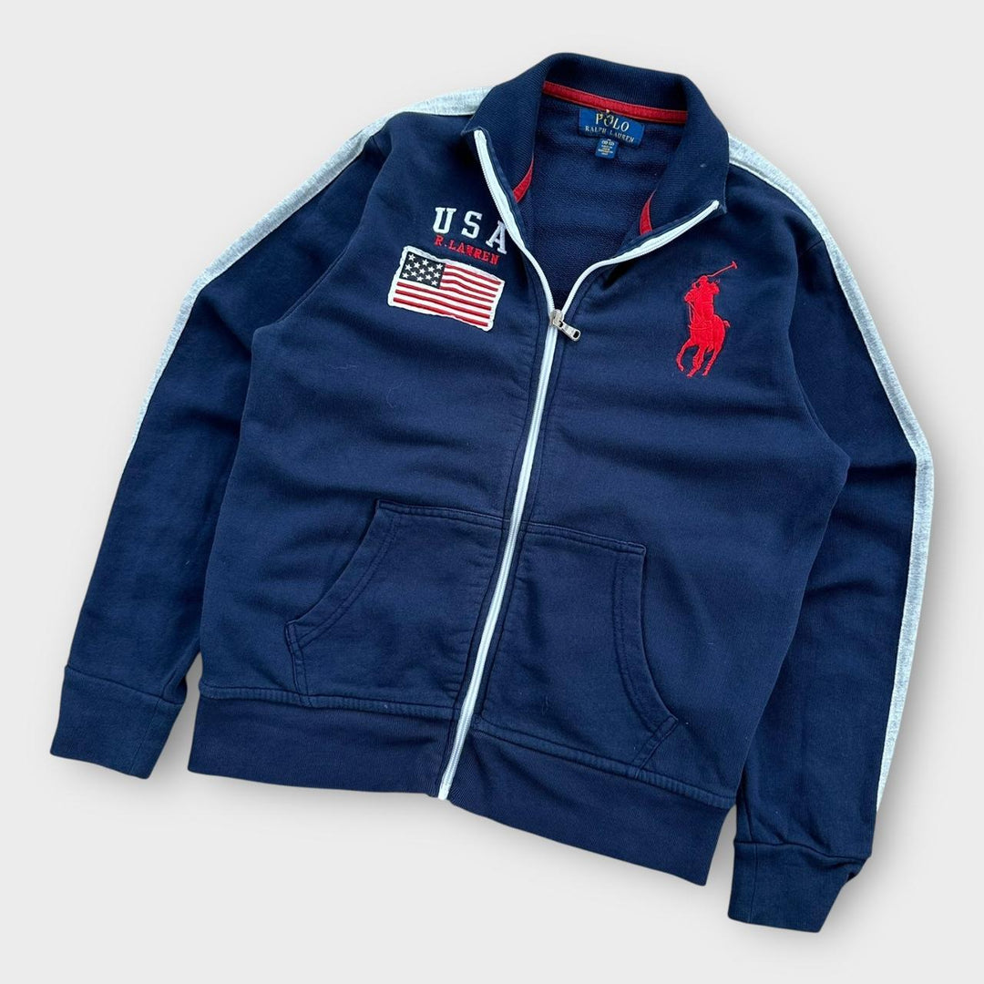 Sudadera Ralph Lauren Big Pony - talla mediana para mujer