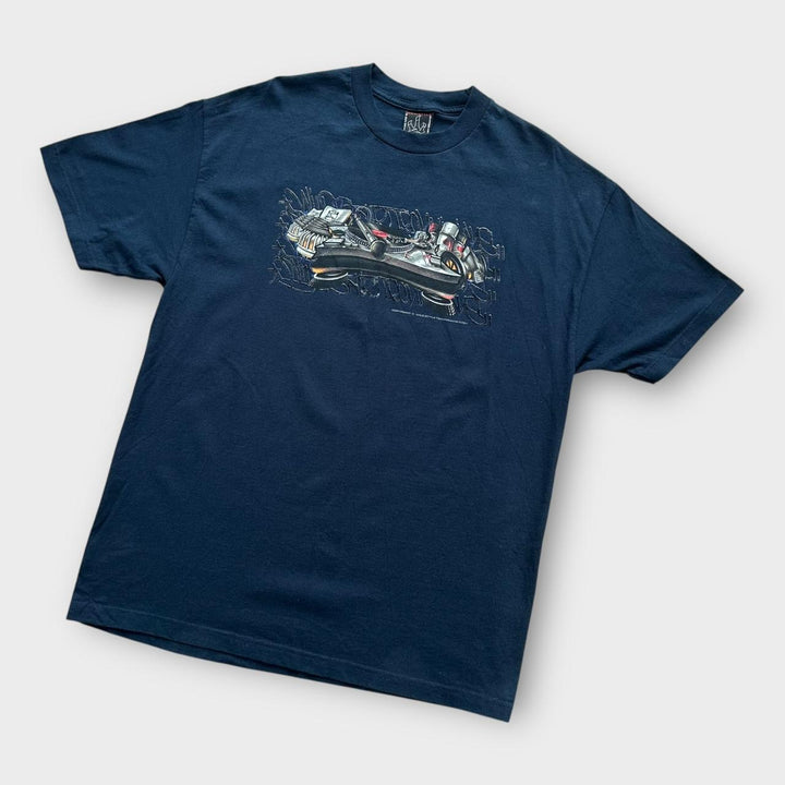 Camiseta con gráfico de hip hop Y2K - XL