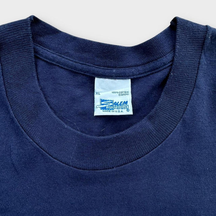 Camiseta de punto único Vintage Patriots - XL