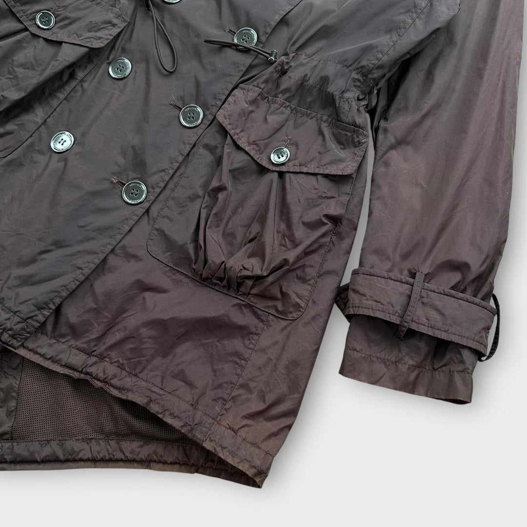 Gabardina vintage de nailon Burberry - UK6
