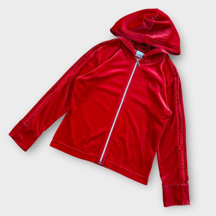 Sudadera con capucha de terciopelo Nike - talla grande para mujer