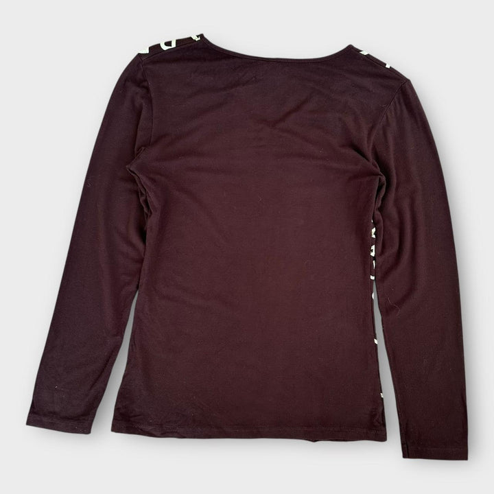 D&G Y2K top MARRÓN - mujer grande