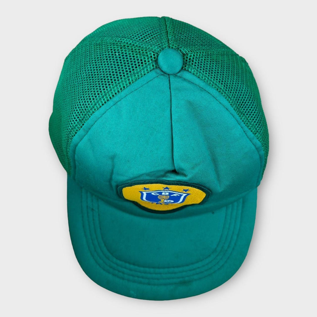Gorra de fútbol de Brasil de los años 90 - talla única