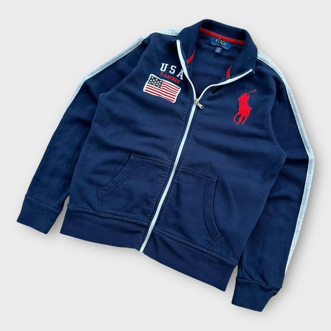 Sudadera Ralph Lauren Big Pony - talla mediana para mujer