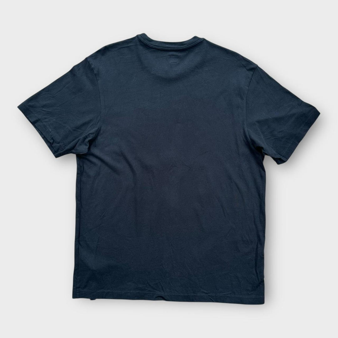 Vintage Adidas seguridad deletrear camiseta - XL
