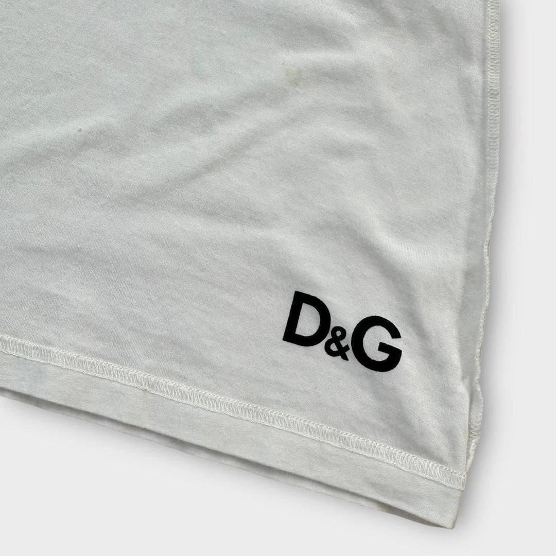 Camiseta gráfica vintage D&G Kim Basinger - grande para mujer