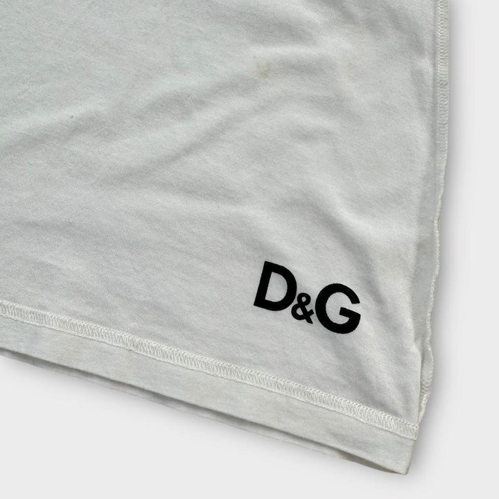 Camiseta gráfica vintage D&G Kim Basinger - grande para mujer