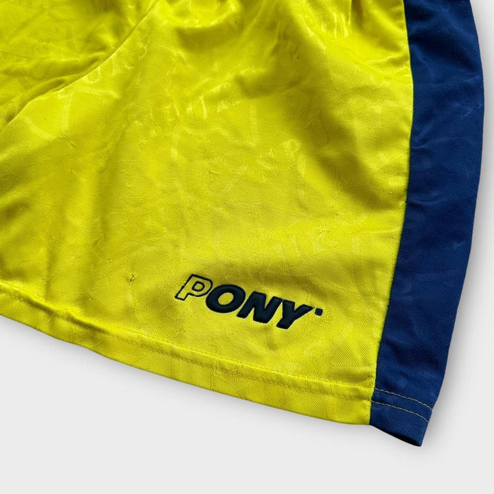 Pantalones cortos vintage del Tottenham - niños grandes (se ajustan como un XS)