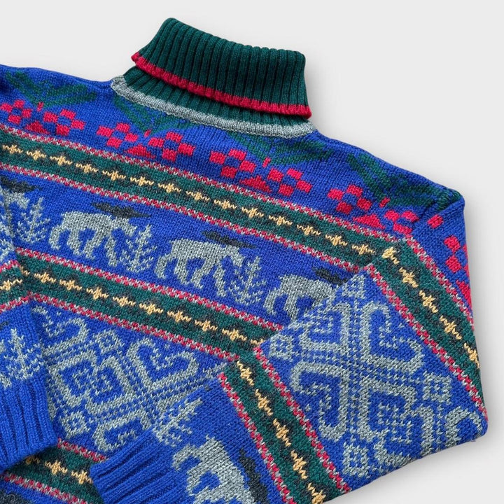 Jersey de punto vintage Eddie Bauer - mediano