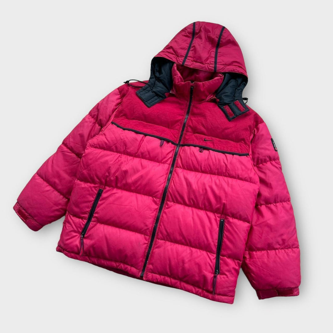 Chaqueta vintage Nike puffer - mediana