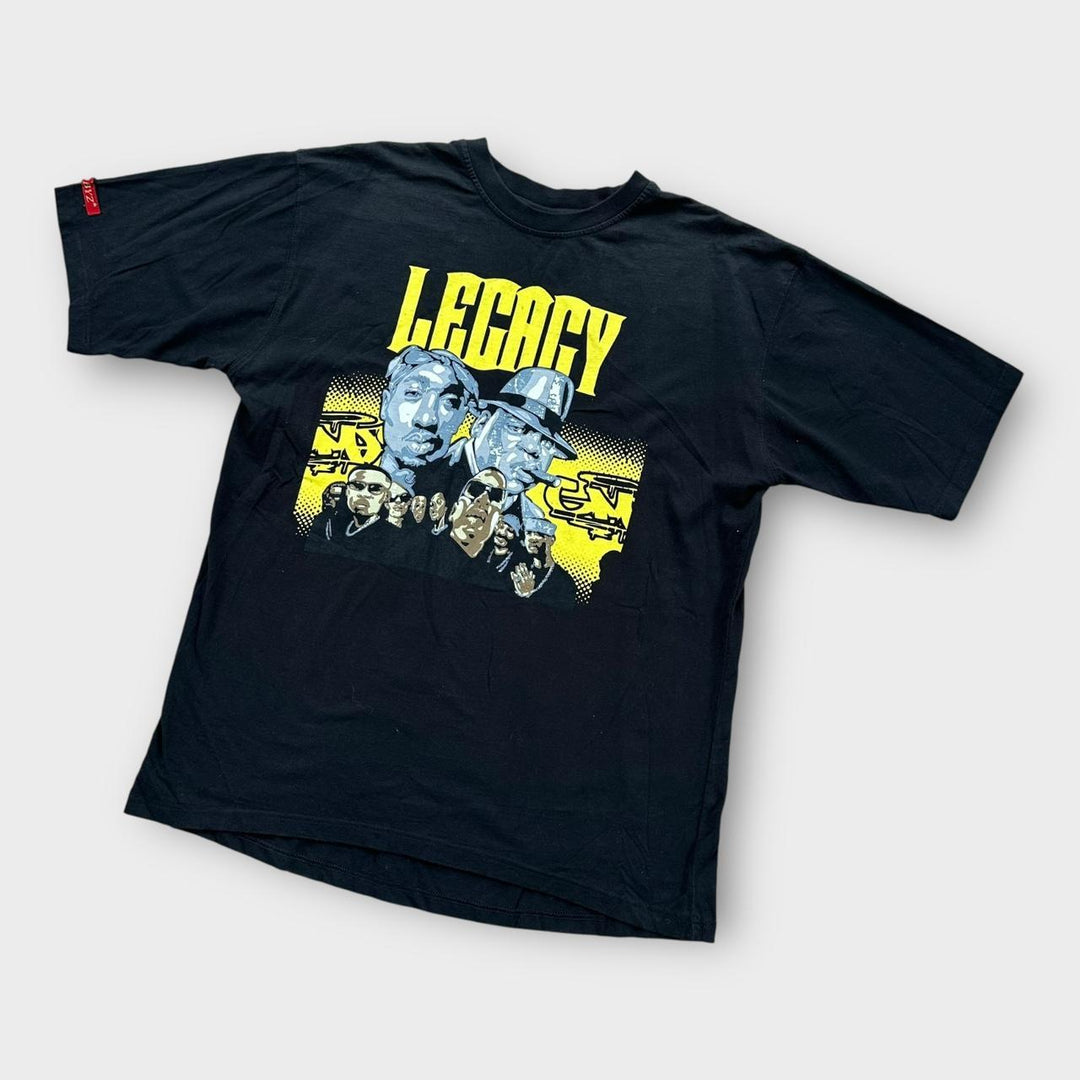 Camiseta gráfica vintage Tupac & Biggie - XL