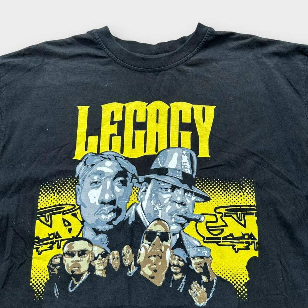 Camiseta gráfica vintage Tupac & Biggie - XL