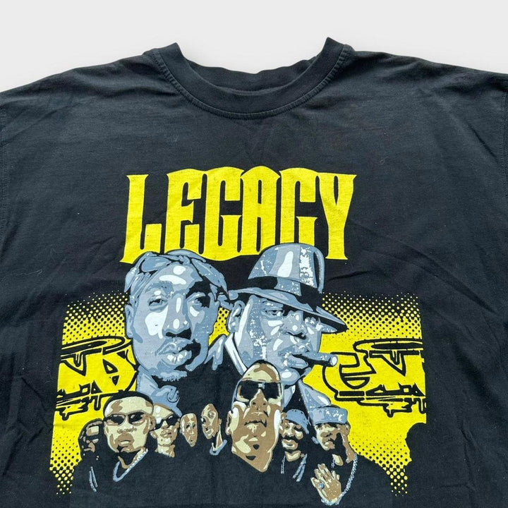 Camiseta gráfica vintage Tupac & Biggie - XL
