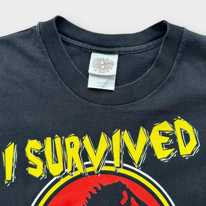 Camiseta Jurassic Park Vintage - juvenil grande (mujer pequeña)