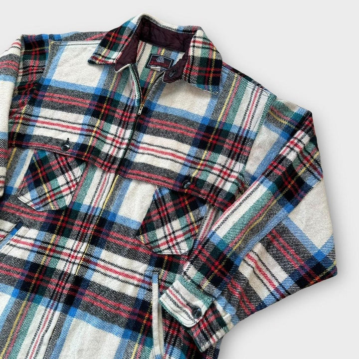 Chaqueta de franela de lana Johnson Woolen Mills - Grande