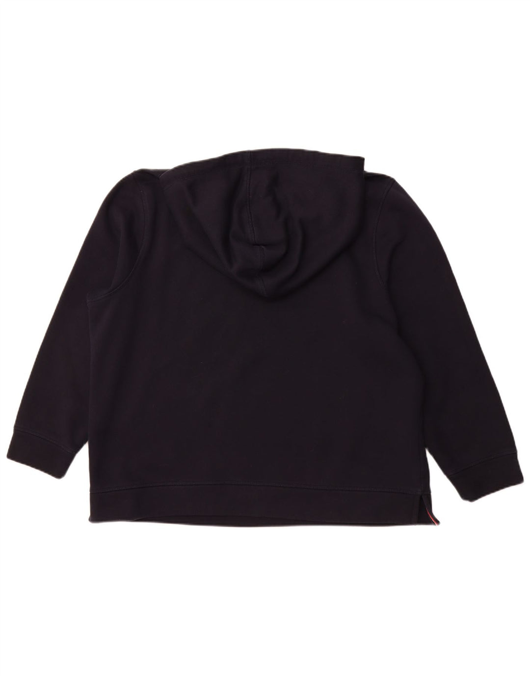 TOMMY HILFIGER Jersey con capucha gráfico para mujer UK 22 3XL Algodón azul marino