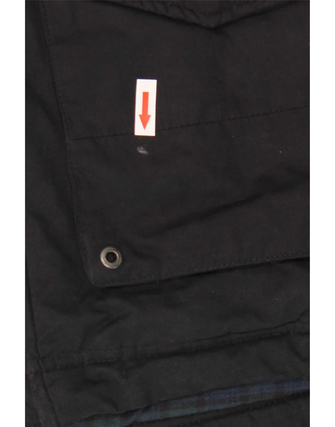 Crew Clothing Chaqueta parka con capucha para hombre UK 40 Grande Poliéster azul marino