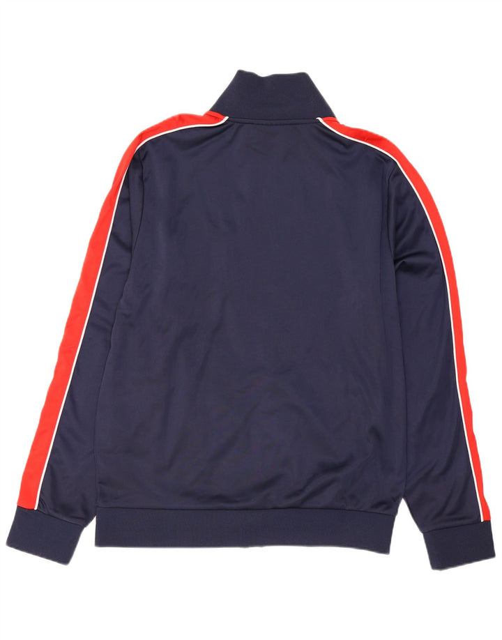 Fila Mens Graphic Chándal Top Chaqueta Medium Azul Marino Colorblock